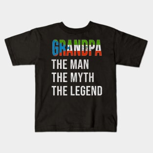 Grand Father Equatorial Guinean Grandpa The Man The Myth The Legend - Gift for Equatorial Guinean Dad With Roots From  Equatorial Guinea Kids T-Shirt